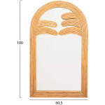ΚΑΘΡΕΠΤΗΣ ΤΟΙΧΟΥ REFLECT HM4367 ΦΥΣΙΚΟ RATTAN 60x4,5x100Υεκ. - Image 2