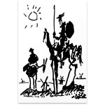 Πίνακας σε καμβά "Don Quixote"  ψηφιακής εκτύπωσης 50x75x3εκ.