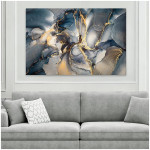 Πίνακας σε καμβά "Abstract Dream"  ψηφιακής εκτύπωσης 140x70x3εκ. - Image 2