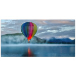 Πίνακας σε καμβά "Air Balloon"  ψηφιακής εκτύπωσης 120x60x3εκ.