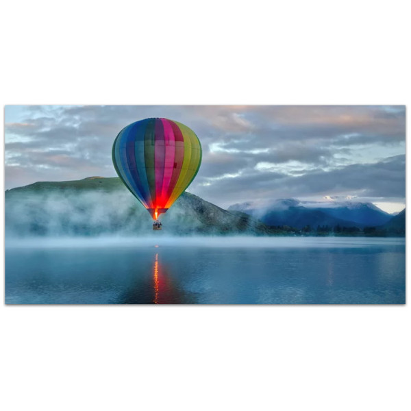 Πίνακας σε καμβά "Air Balloon"  ψηφιακής εκτύπωσης 120x60x3εκ. - Image 1