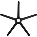 ΑΝΤΑΛΛΑΚΤΙΚΗ ΒΑΣΗ ΑΣΤΕΡΙ ΜΑΥΡΟ NYLON HM1203-- 29εκ ΑΚΤΙΝΑ