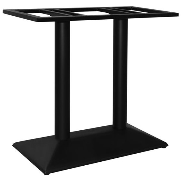ΒΑΣΗ ΜΕΤΑΛΛΙΚΗ ΜΑΥΡΗ 70X38X72εκ. HM409