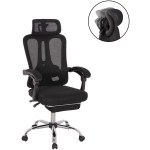 ΚΑΡΕΚΛΑ ΓΡΑΦΕΙΟΥ BARNET HM18258.01 ΜΑΥΡΟ MESH-ΜΑΥΡΟΣ ΣΚΕΛΕΤΟΣ NYLON 61x62x123Υ