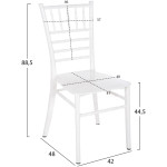 ΚΑΡΕΚΛΑ ΠΟΛΥΠΡΟΠΥΛΕΝΙΟΥ CATERING TIFFANY NEW HM8058.03 ΛΕΥΚΗ 41.2x49.7x89Υεκ. - Image 2