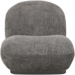 ΠΟΛΥΘΡΟΝΑ BEANY HM9591.01 ΓΚΡΙ ΜΠΟΥΚΛΕ ΥΦΑΣΜΑ 85x82x77Υ εκ. - Image 2