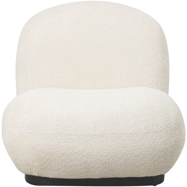 ΠΟΛΥΘΡΟΝΑ BEANY HM9591.06 ΕΚΡΟΥ ΜΠΟΥΚΛΕ ΥΦΑΣΜΑ 85x82x77Υ εκ. - Image 2