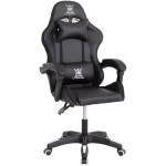 ΠΟΛΥΘΡΟΝΑ GAMING DARREN HM1203.04 ΜΑΥΡΟ-ΛΕΥΚΟ PVC & NYLON 58.5x100x120Υεκ.