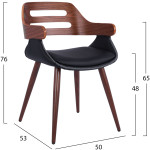 ΠΟΛΥΘΡΟΝΑΚΙ ΣΥΝΕΡΓΑΣΙΑΣ SUPERIOR PRO ΚΑΡΥΔΙ-ΜΑΥΡΟ PU HM8491.01 50Χ53Χ76Υ εκ. - Image 2