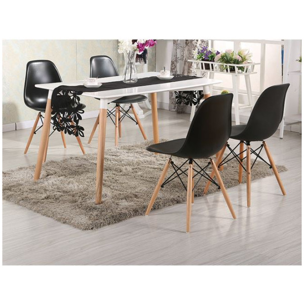 ΣΕΤ ΤΡΑΠΕΖΑΡΙΑΣ 5ΤΜΧ ΜΕ ΤΡΑΠΕΖΙ MINIMAL & ΚΑΡΕΚΛΑ TWIST HM10192 120x80x73 cm - Image 2