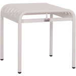 ΣΚΑΜΠΟ ΑΛΟΥΜΙΝΙΟΥ RACHEL HM6340.02 ΛΕΥΚΟ 45x45x46Υεκ.