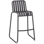 ΣΚΑΜΠΟ ΜΠΑΡ ΑΛΟΥΜΙΝΙΟΥ RACHEL HM6341.01 ΓΚΡΙ 47x56,5x98,5Υεκ.