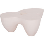 ΤΡΑΠΕΖΙ ΣΑΛΟΝΙΟΥ SALLEN HM18161.02 FIBER CEMENT ΣΕ ΛΕΥΚΟ--108x94x38,5Υεκ.