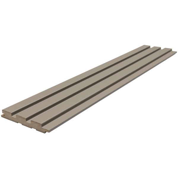 MDF PANEL ΜΕ 3D ΠΗΧΑΚΙΑ 506090 BEAT DL 16/119/2750mm SAND GREY NewPlan - Image 3