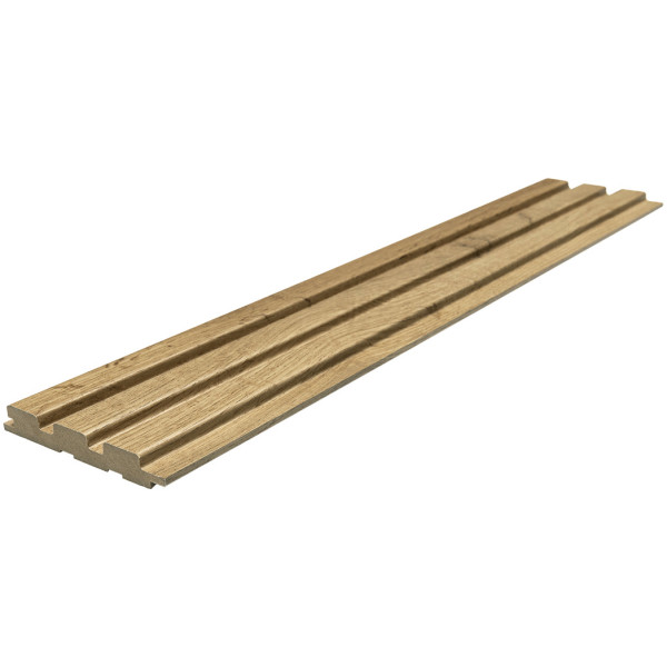 MDF PANEL ΜΕ 3D ΠΗΧΑΚΙΑ 508090 BEAT ST 16/119/2750mm PECAN NewPlan - Image 3