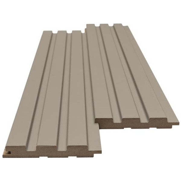 MDF PANEL ΜΕ 3D ΠΗΧΑΚΙΑ 506090 BEAT DL 16/119/2750mm SAND GREY NewPlan
