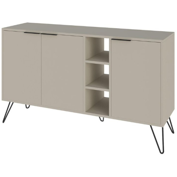 Μπουφές Clara  χρώμα sandstone 142x35,6x83εκ. - Image 3