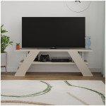 Έπιπλο τηλεόρασης Farfalla  χρώμα sandstone 120x33,5x40εκ. - Image 2