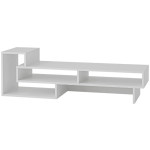 Έπιπλο τηλεόρασης Tetra  χρώμα λευκό 136,7x40x42εκ. - Image 3