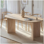 Τραπέζι Sablin  χρώμα travertine 180x89,5x75εκ.