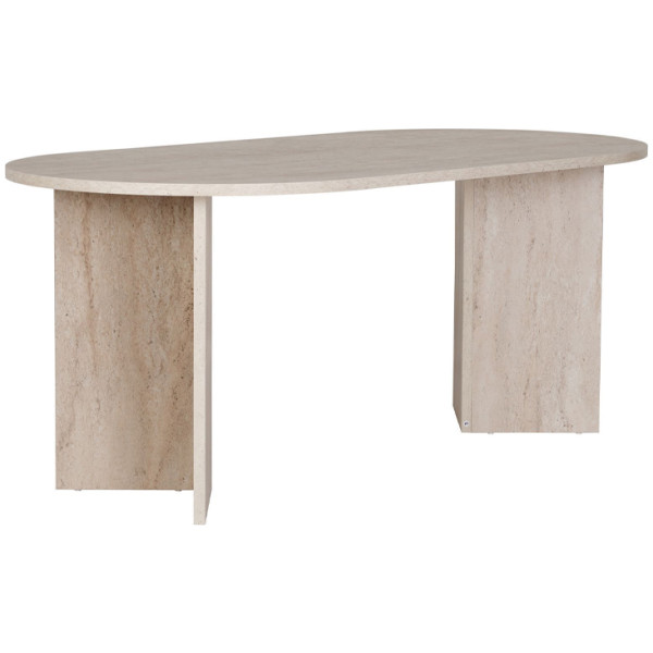 Τραπέζι Sablin  χρώμα travertine 180x89,5x75εκ. - Image 3