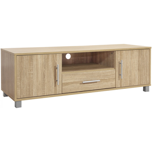 ΕΠΙΠΛΟ ΤΗΛΕΟΡΑΣΗΣ ΜΕΛΑΜΙΝΗΣ MACIE HM2203.02 SONAMA 120x40x39Υ εκ. - Image 2