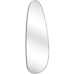 ΚΑΘΡΕΠΤΗΣ ΤΟΙΧΟΥ CRITHER HM4486.02 ΜΕ ΠΛΑΙΣΙΟ MDF ΣΕ GREY MARBLE ΧΡΩΜΑ 49x140Υεκ.