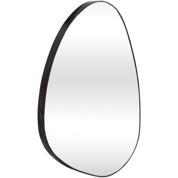 ΚΑΘΡΕΠΤΗΣ ΤΟΙΧΟΥ IRREGU HM4487.01 ΜΕ ΠΛΑΙΣΙΟ MDF ΣΕ BLACK MARBLE ΧΡΩΜΑ 60x80Υεκ.