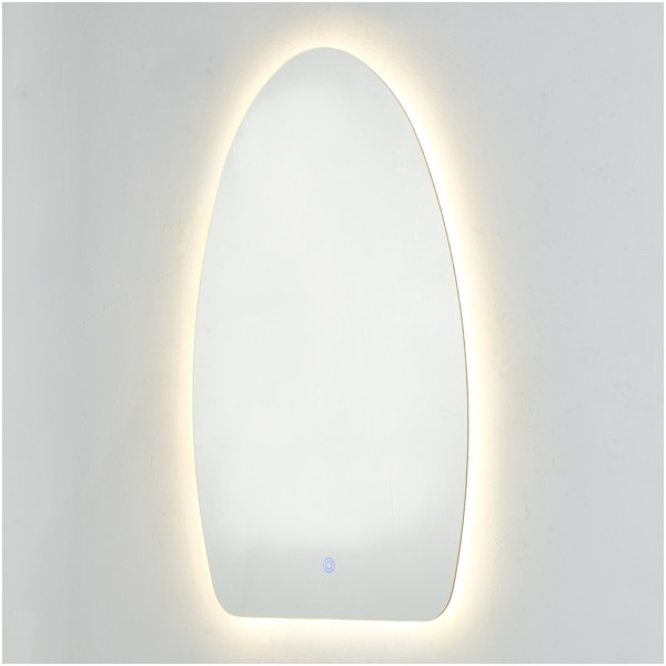 ΚΑΘΡΕΠΤΗΣ TOIXOY ΣΕΙΡΑ TORCH HM4496 ΧΩΡΙΣ ΠΛΑΙΣΙΟ-LED ΟΠΙΣΘΙΟΣ ΦΩΤΙΣΜΟΣ 48,5x79Υεκ.
