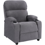 ΠΟΛΥΘΡΟΝΑ ΓΚΡΙ ΒΕΛΟΥΔΟ RELAX ΜΕ ΜΗΧΑΝΙΣΜΟ HM0122.10 80x92x102Υ εκ.