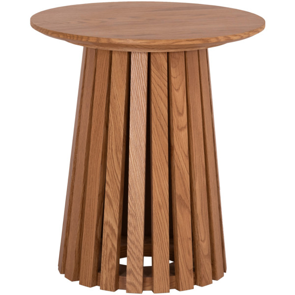 ΤΡΑΠΕΖΑΚΙ ΒΟΗΘΗΤΙΚΟ TALBERT HM18025 MDF ΣΕ ΦΥΣΙΚΟ ΞΥΛΟΥ Φ45x50,5Υεκ. - Image 1