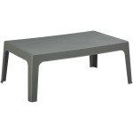 ΤΡΑΠΕΖΑΚΙ ΟΡΘΟΓΩΝΙΟ SLEEK HM6367.05 ΠΟΛΥΠΡΟΠΥΛΕΝΙΟ DARK OLIVE 99x59.5x39.5Υεκ.