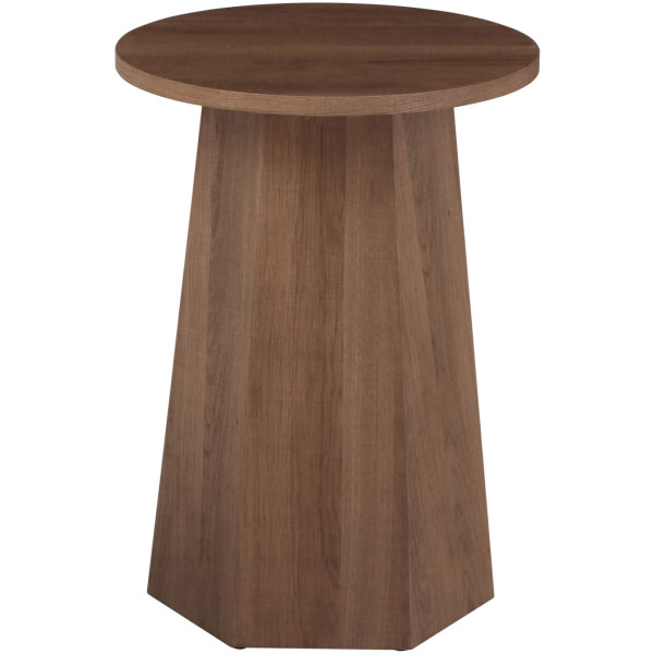 ΤΡΑΠΕΖΙ ΣΑΛΟΝΙΟΥ CARPEN HM18270 MDF ΜΕ ΕΠΕΝΔΥΣΗ PAPERWOOD Φ40x55Υεκ. - Image 1