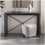 Κονσόλα Archie  χρώμα γκρι ρετρό - μαύρο 110x35x75εκ. - Image 2