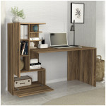 Γραφείο εργασίας Domingo  χρώμα καρυδί 149,5x60x120εκ. - Image 2