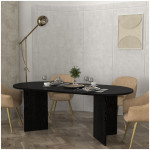 Τραπέζι Cortado  χρώμα sencron black 200x90x74εκ.