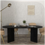 Τραπέζι Cortado  χρώμα sencron black 200x90x74εκ. - Image 2