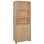 ΒΙΒΛΙΟΘΗΚΗ ΓΡΑΦΕΙΟΥ VANCE ΕΠΑΓΓΕΛΜΑΤΙΚΗ ΟΞΙΑ HM2055.11 80Χ40Χ190Υ εκ.