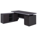 ΕΠΑΓΓΕΛΜΑΤΙΚΟ ΓΡΑΦΕΙΟ ΑΡΙΣΤΕΡΗ ΓΩΝΙΑ HM2092L ROSEWOOD 180X160X76Y εκ.