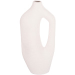 ΕΠΙΤΡΑΠΕΖΙΟ ΚΕΡΑΜΙΚΟ ΔΙΑΚΟΣΜΗΤΙΚΟ ΣΕΙΡΑ ARKEN HM4622.01 ΚΡΥΣΤΑΛΛ.ΥΠΟΛΕΥΚΟ 22.5x7.5x34Υεκ