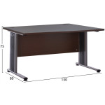 ΓΡΑΦΕΙΟ ΕΠΑΓΓΕΛΜΑΤΙΚΟ VALDEN HM2045.02 WENGE 150X80X75 - Image 2