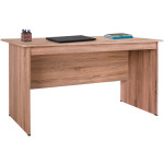 ΓΡΑΦΕΙΟ ΜΕΛΑΜΙΝΗΣ HAYDEN 120x71x74,5 HM2285.02 ΣΕ ΧΡΩΜΑ SONAMA