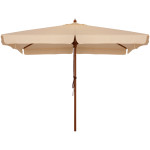 ΟΜΠΡΕΛΑ ΕΠΑΓΓΕΛΜΑΤΙΚΗ WALLER 3,00X3,00X2,50Y ΜΕ ΞΥΛΙΝΟ ΣΚΕΛΕΤΟ HM6022 ΜΠΕΖ