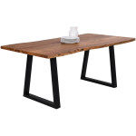 ΤΡΑΠΕΖΙ ΤΡΑΠΕΖΑΡΙΑΣ RIO 4εκ.ΠΑΧΟΣ ΑΠΟ ΜΑΣΙΦ ΞΥΛΟ ΑΚΑΚΙΑΣ 200Χ96Χ76Υεκ.HM8181