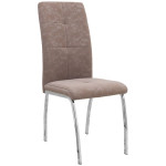 Σετ τραπεζαρία 5τμχ Darlen - Alma  χρώμα λευκό - μπεζ 125x72x74εκ. - Image 2