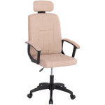 ΚΑΡΕΚΛΑ ΓΡΑΦΕΙΟΥ NIMBLE HM1199.13 ΜΠΕΖ ΥΦΑΣΜΑ-ΜΑΥΡΟΣ ΣΚΕΛΕΤΟΣ&ΒΑΣΗ 59x64x122Υεκ