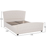 ΚΡΕΒΑΤΙ ODELIA ΜΕ PU HM550.11 150x200 εκ. - Image 2