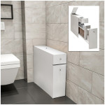 Ντουλάπι μπάνιου Calencia  χρώμα λευκό 20x60x55εκ.