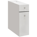 Ντουλάπι μπάνιου Calencia  χρώμα λευκό 20x60x55εκ. - Image 3