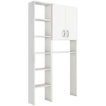 Έπιπλο πλυντηρίου Make  χρώμα λευκό 96x20x180εκ. - Image 2